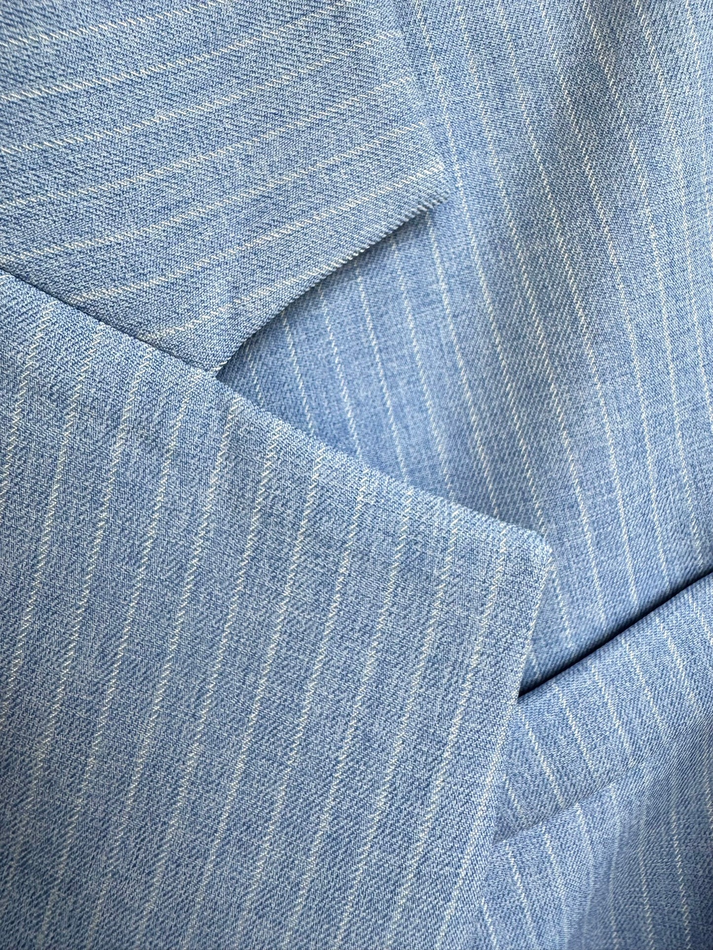 ELVY - Ensemble tailleur bleu pantalon