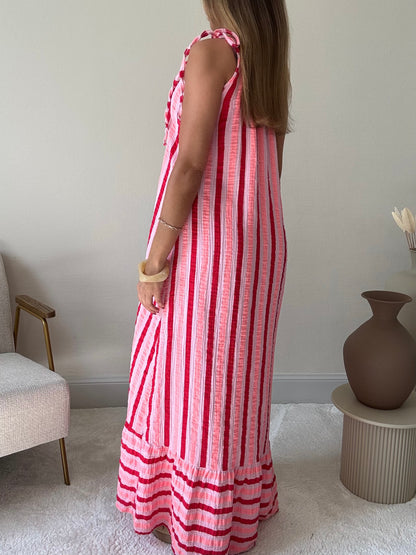 ROSA - Robe Longue gaze de coton