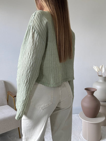 EZRA - Jean beige coupe droite