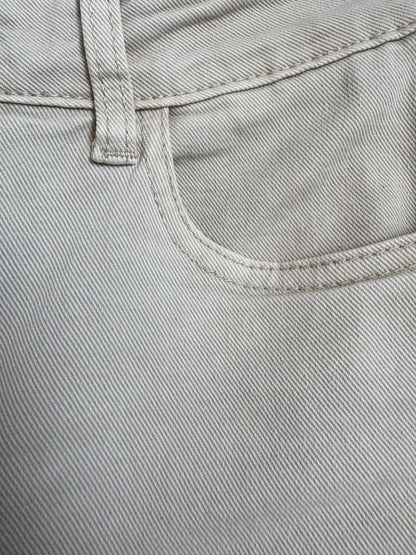 EZRA - Jean beige coupe droite
