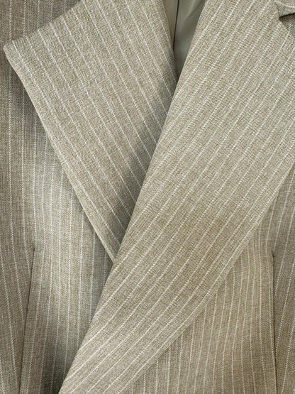 ELVY - Ensemble Tailleur Vert Pantalon